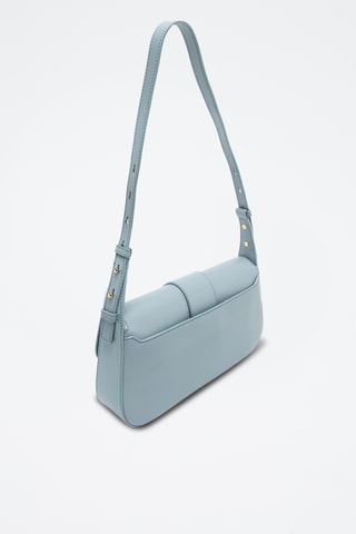 Bolso de piel caprina - Azul claro