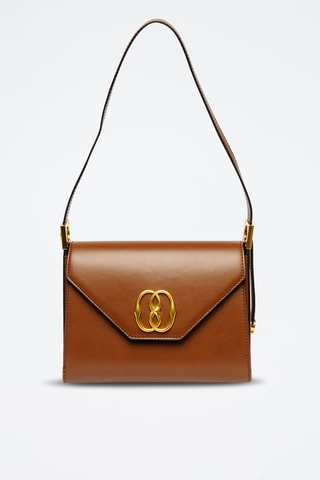Bolso de piel bovina - Marrón
