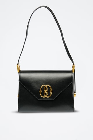 Bolso de piel bovina - Negro