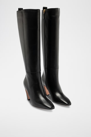 Botas de piel bovina - Negro
