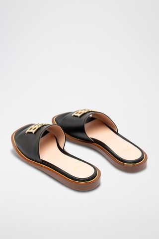 Sandalias de piel bovina - Negro
