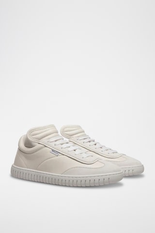 Zapatillas de piel bovina - Crudo
