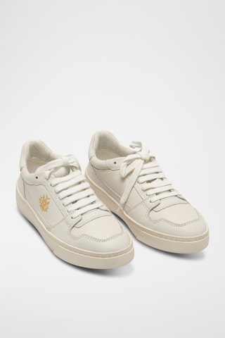 Zapatillas de piel bovina - Blanco