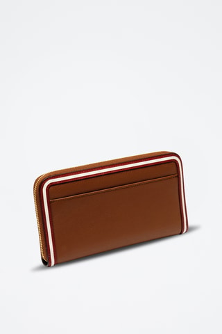 Cartera de piel - Camel