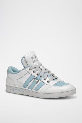 Zapatillas de piel - Blanco