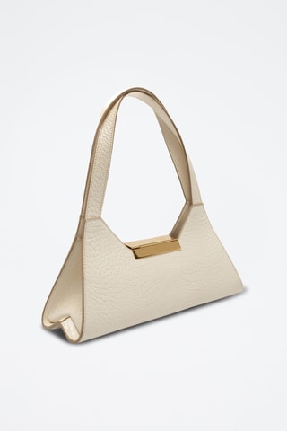 Bolso de piel bovina - Blanco