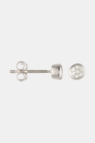 Boucles d’oreilles - Or blanc et diamants