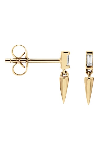 Boucles d'oreilles Avery - Or jaune et diamants