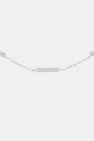 Bracelet Trio linéaire - Or blanc et diamants