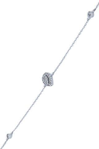 Bracelet - 
Or blanc et diamants