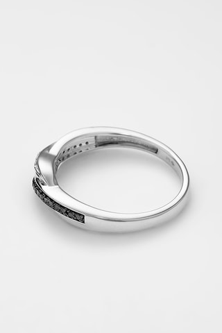 Bague Evana - Or blanc et diamants