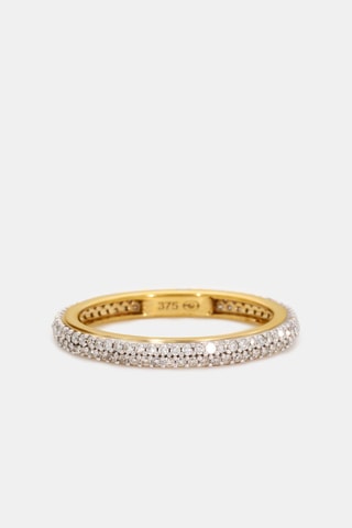 Bague Nyx - Or jaune et diamants
