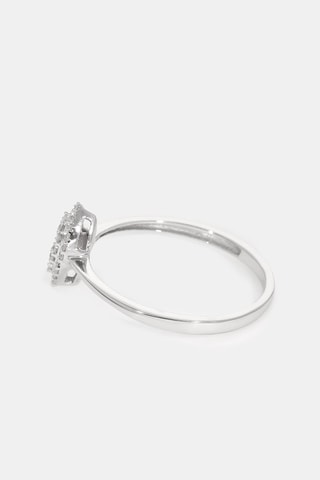 Bague itzer - Or blanc et diamants