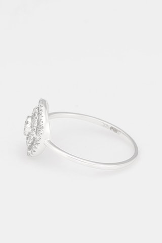 Bague Chios - Or blanc et diamants