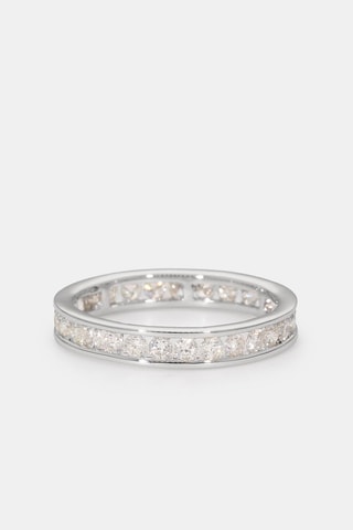 Bague Tour complet duchesse - Or blanc et diamants