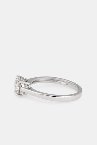 Solitaire Impérial - Or blanc et diamant