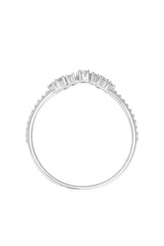 Bague Erica - Or blanc et diamants