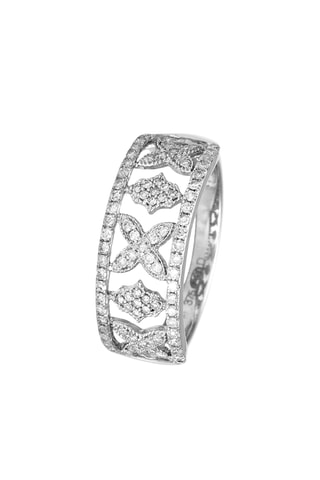 Bague Alara - Or blanc et diamants