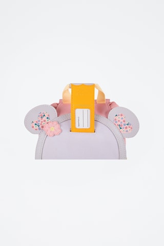 Sac à dos en velours Le souris - Rose
