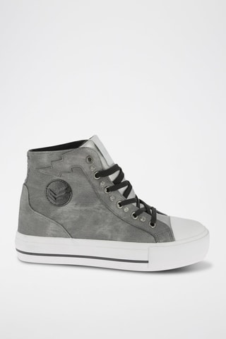Tenis altos Tapioca - Gris