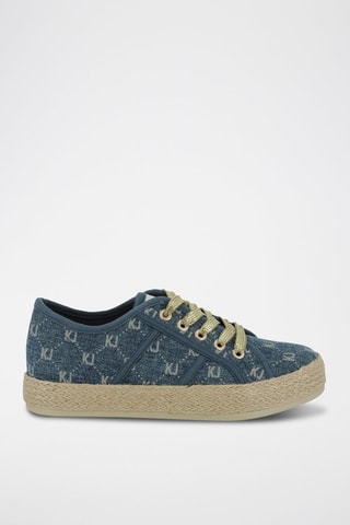 Tenis con plataforma Tippyk - Azul