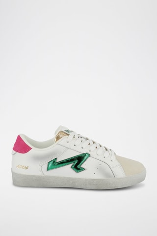 Zapatillas de piel Baglia - Blanco