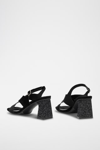 Sandalias de tacón Milan - Negro