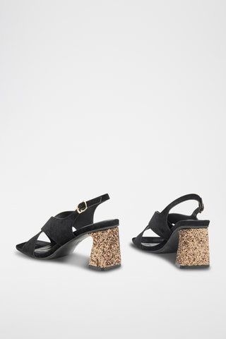 Sandalias de tacón Milan - Negro