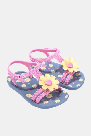 Sandalias Ipanema Daisy Baby -  Rosa y amarillo