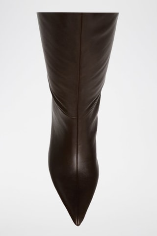Botas de piel Lavan - Marrón oscuro