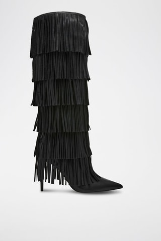 Botas de piel Wanderlust - Negro