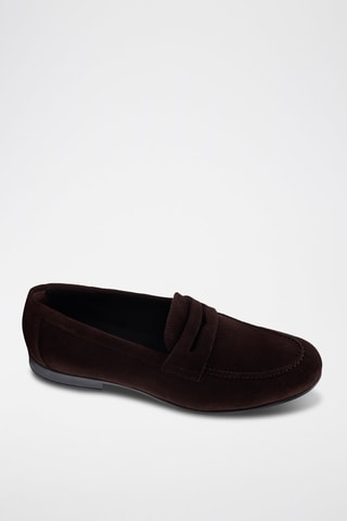 Mocasines de piel Gustavo - Marrón