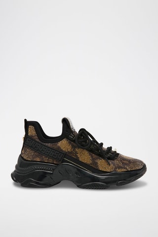Zapatillas Maxilla-S - Negro y beige