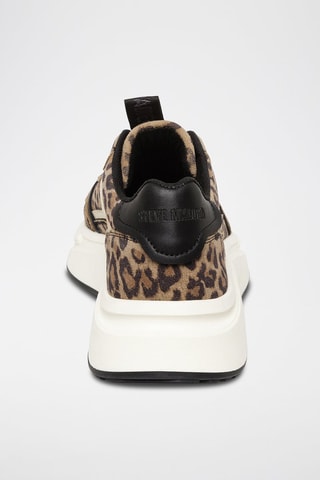 Zapatillas con plataforma en nubuck Starlyn - Beige