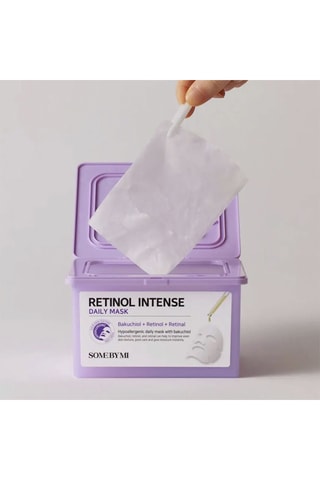 30 masques en tissu quotidiens au rétinol - 300 g