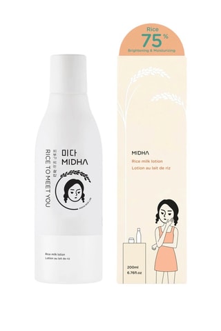 Lozione al latte di riso Midha - 200 ml