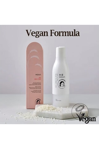 Lozione tonica al riso MIDHA - Pelli grasse e sensibili - 200 ml