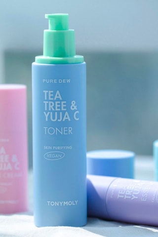 Tonique purifiant pure Dew Teatree Yuja C - Tout type de peau - 200 ml