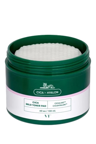 Vt Comsetics - Disques tonifiants exfoliants - Cica Mild Toner Pad - Visage - 60 pièces