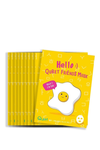10 masques faciaux Hello - Tout type de peau - 10 x 25 ml