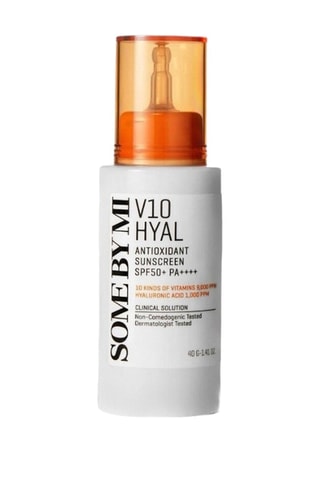 Protecteur solaire antioxydant SPF 50+ V10 Hyal - Peaux sensibles - 40 ml