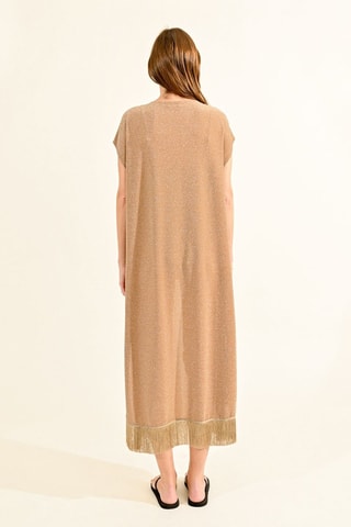Gilet long de plage - Beige