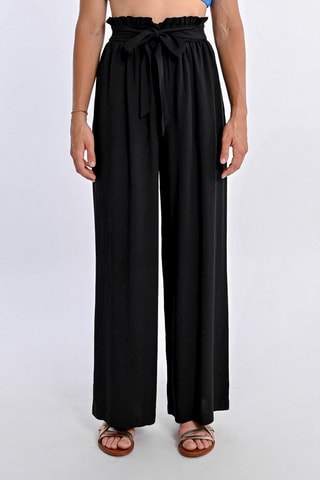Pantalón de tiro alto - Negro