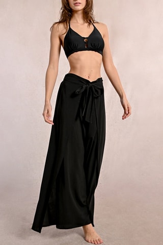 Pantalón de tiro alto - Negro