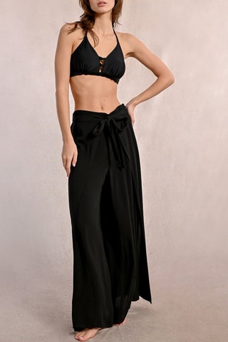 Pantalón de tiro alto - Negro