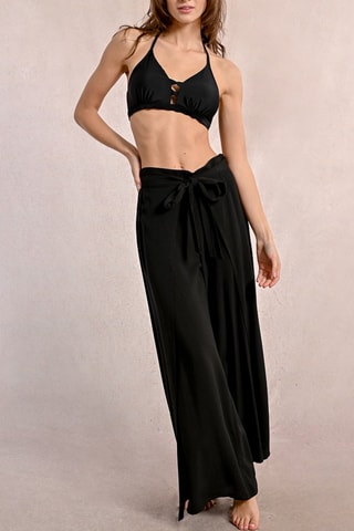 Pantalón de tiro alto - Negro