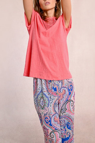 Top - Coral