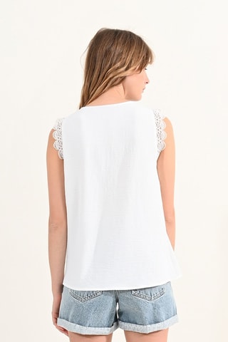 Top - Blanc