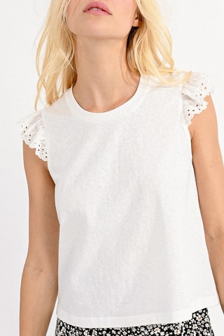 Top - Blanc