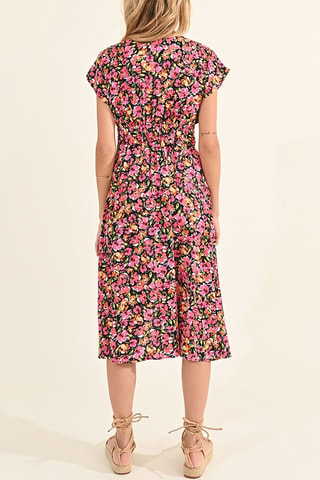 Vestido evasé - Negro - Molly Bracken